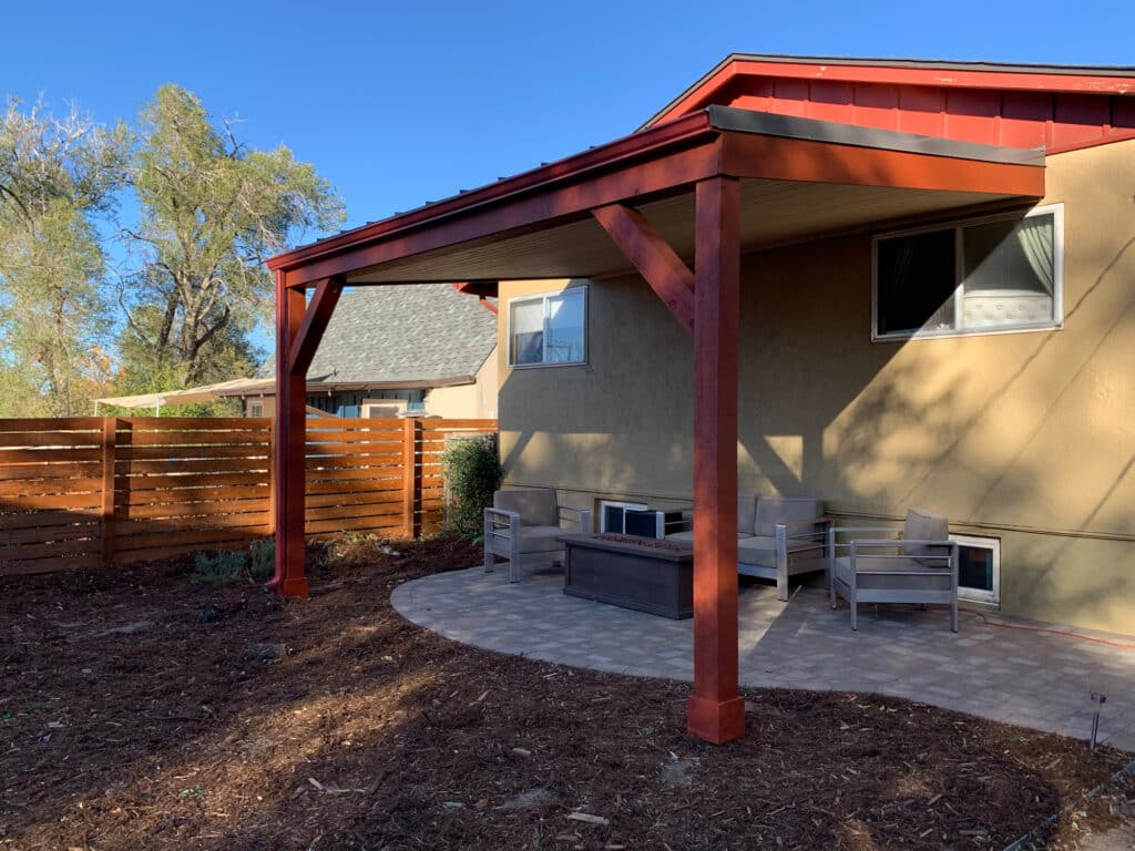 Pavilion Patio Cover- Footprint Decks and Design proudly serves Colorado Springs, Monument, Castlerock, Denver, Peyton, and Black Forrest.