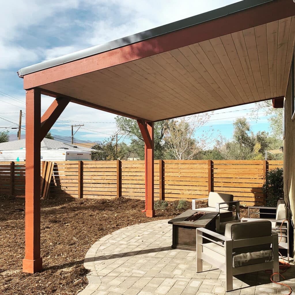 Pavilion Patio Cover- Footprint Decks and Design proudly serves Colorado Springs, Monument, Castlerock, Denver, Peyton, and Black Forrest.