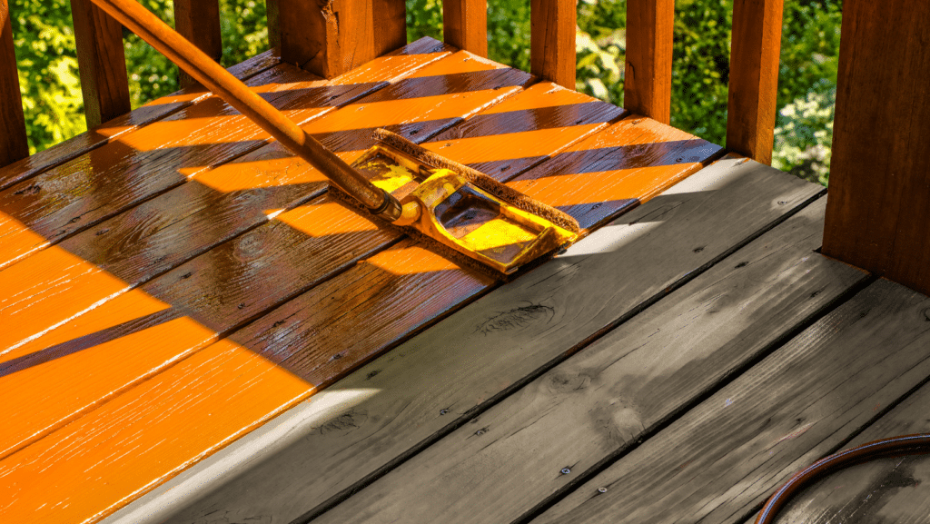 Sealing and Staining a Deck - Footprint Decks and Design