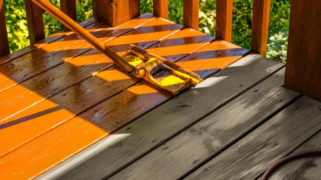 Sealing and Staining a Deck - Footprint Decks and Design 