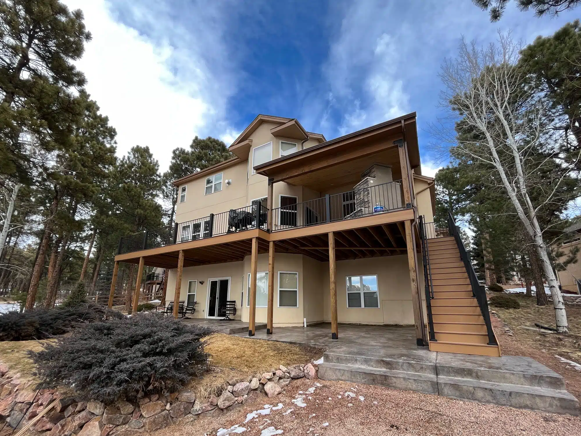 Get the latest news on Multi-Level Deck with Covered Patio - Footprint Decks and Design proudly serves Colorado Springs, Monument, Castlerock, Denver, Peyton, and Black Forrest.