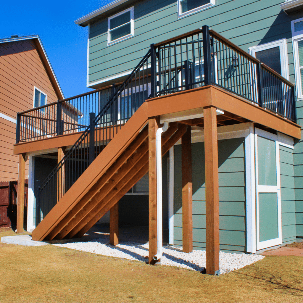 multi-level deck