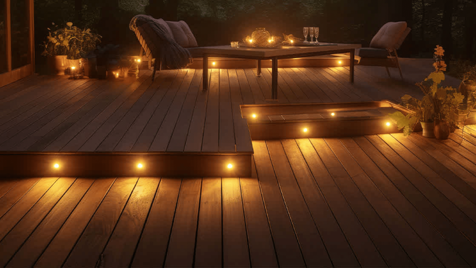 9 Popular Deck Lighting Ideas to Brighten Up Your Deck - Footprint Decks and Design