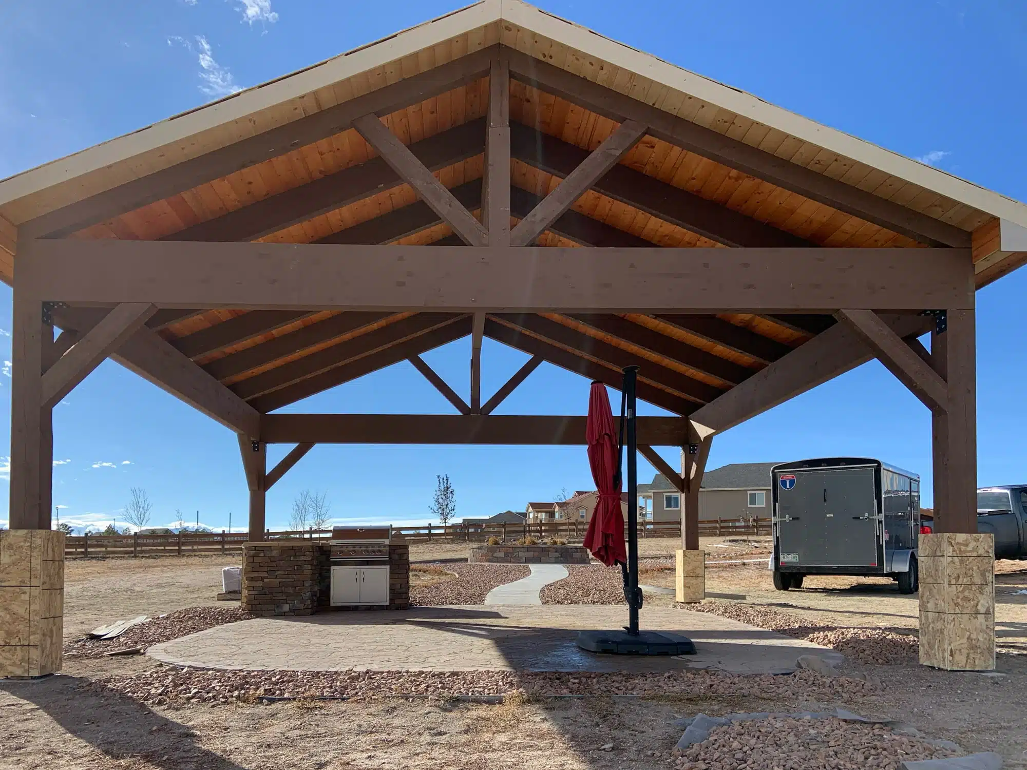 Pavilions Colorado Springs Service Area- Footprint Decks and Design