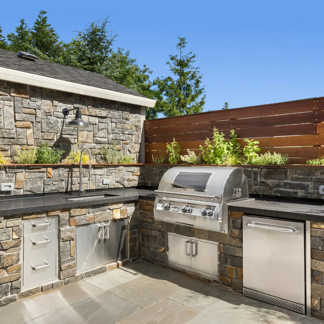 Outdoor Kitchen Services - Woodland Park Service Area - Footprint Decks & Design 